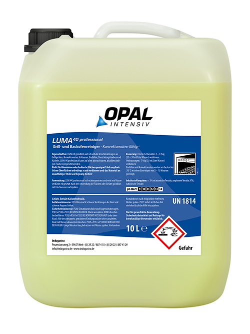 Opal LUMA40, 10 Liter Grill- und Backofenreiniger