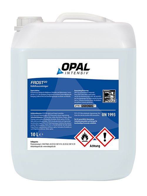 Opal FROST²°, 10 L Kühlhausreiniger